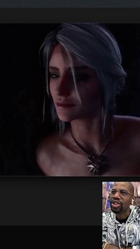 Transgender Ciri Silently Jerking off as She Smiles at You
