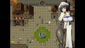 nymphomania priestess [cuckold hentai game pornplay] ep.6 this nun has no panties under her dress in public !