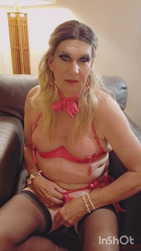 Trans girl.Jenni is a slutty whore