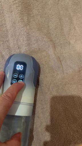 Male masturbating