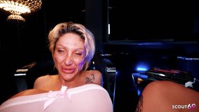 Fit Biggest Boobs Cougar Mature Get Her Asshole Fucked an Creampied by German Guy