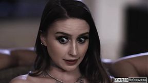 Big tits milf sucks husband bbc straight out of teens pussy