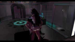 3D Hot Cosplay Stripper Naked Her Perfect Ass Got Fucked so Hard