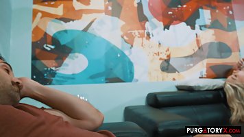 Jazlyn Ray is a delightful blonde babe who likes to suck and ride black dicks