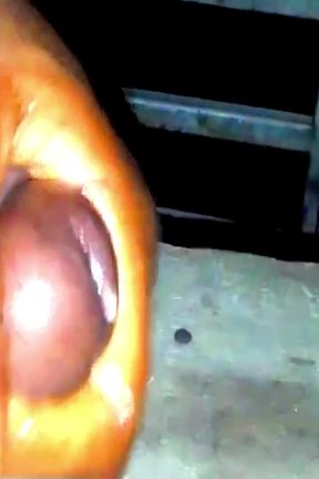 I can't believe he did this! Big black gay big dick amateur BBC cum load PT 22