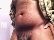 Thick Oiled BBC Black Dick Tease - Daddy Dame