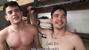 LatinLeche - Muscle hunk surprise stroking porn
