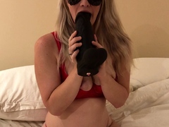 Cute Amateur Blonde Babe Toys Her Tight Pussy More at