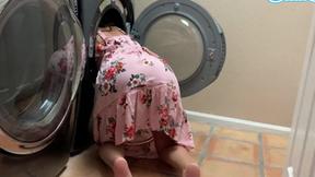 ”Screwed my step-sister while doing laundry”
