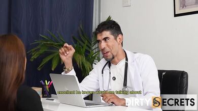 I Filled Pussy With Cum Next To Her Husband At Clinic