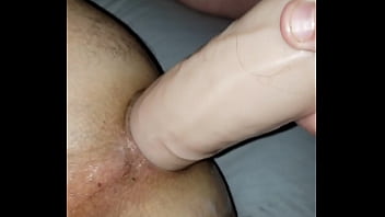 Gf fucking bf with dildo