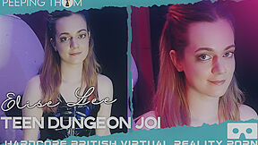 teen 18+ Dungeon Joi - British Amateur teen 18+ Solo