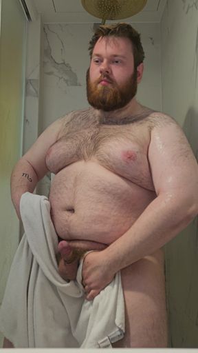 Chub Showering in Poland