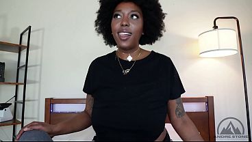 Thick step sis Dutch Coco gives you the sloppy BJ your girlfriend won't
