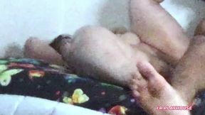 Wife Caught on Camera Fucking on Bed