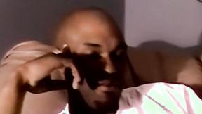 ”Amateur black dude strips & jacks off his raging dick”
