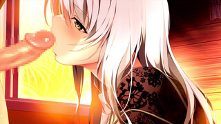 【H GAME】銀髪巨乳美女の濃厚パイズリ♡フルボイス エロアニメ/エロゲーム実況