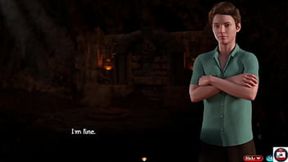 Treasure Hunt with busty MILF and teen in 3D game