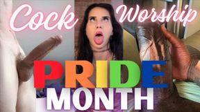 PRIDE MONTH COCK WORSHIP