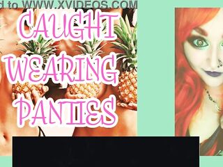 I caught you wearing my panties and sucking on my sex-toy by Female-dominant Lana
