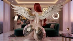 Massive Tits &amp; Belly Tattoo Tease - Busty Mature Slut Slow Seduction 3D Hentai