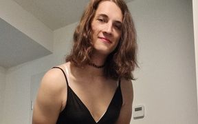 Having Fun in My New Dress