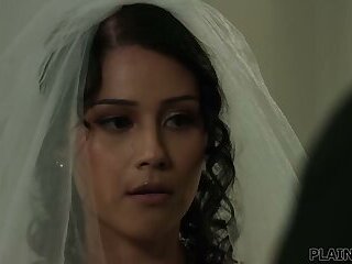 You really want me to fuck your stepdad on my wedding night?