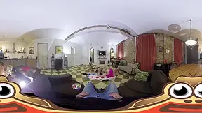 Sexy Game Night With Three Horny