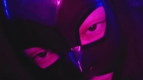 KayaNicol's New Latex Hoods pt 2. Smokey Face Purple