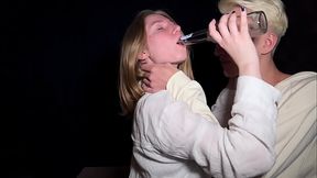 Fucked Busty Friend'_s Girlfriend Hard At House Party And Made Her Squirt