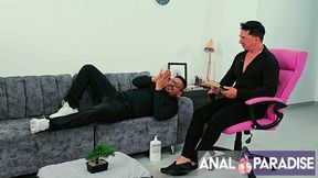 anal threesome with dr. kathylee to overcome the fear of anal sex