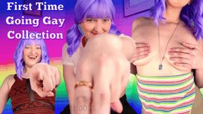 First Time Going Gay Collection - Exploring your bicurious sexual feelings towards other men! - Mistress Mystique Hoops - WMV