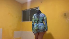 Voluptuous Stepmom Recording Herself