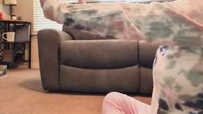 Sneezing fit while trying to do yoga