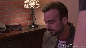Bisexual Mason Lear gets his ass hammered while riding a girthy dick