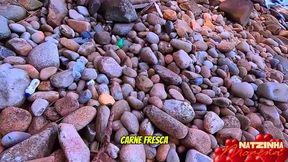 Beach Fantasy - Blonde & Brunette (pov)