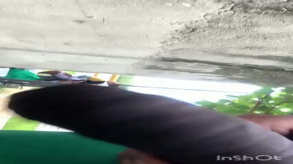 Dick flash in park