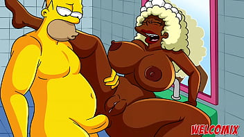 Fucking the big butt housemaid - The Simptoons Simpsons porn