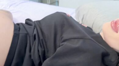 My Hot Step Sister Wants To Get In my Bed Half Naked - Lacey Jane & Teddy Tarantino