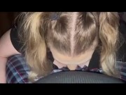 Bbw sloppy deepthroat & rough titfuck