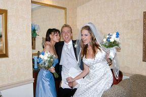 These brides are horny and they love to expose their private parts