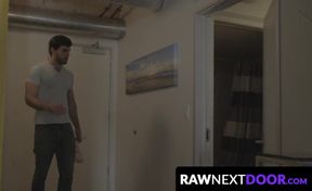 RawNextDoor.com - Two handsome jocks Zay Hardy and Elye Black have bareback fiesta in