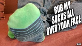 Rub My Socks All Over Your Face - Full HD 1080p - MOV - KingMarti