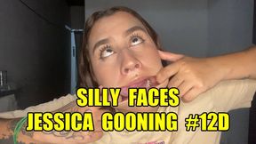 Silly Faces Jessica Gooning #12D: Goon Into Mindless Bliss (Animated, Music, Text)