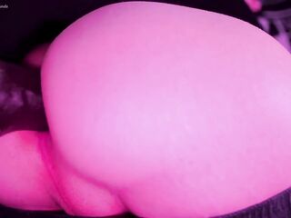 Bent Over Squishy Trans Hotty Pounded By Large Toy