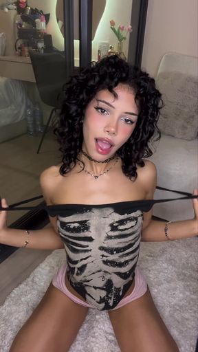 Sexy girl in corset