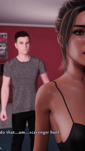 Being a Dik 14 - Goth Quinn Gets Fucked Hard on the Roof
