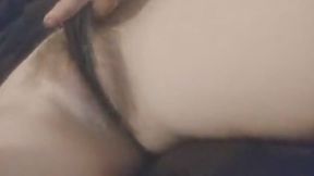 Pantie pulling wedgie front view