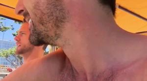 SeanCody: Cum on face and hairy jock Sean