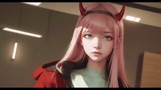 AI generated Zero two need you all time